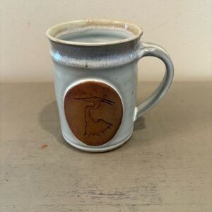 VTG Handmade Art Pottery Signed Coffee/Tea Mug